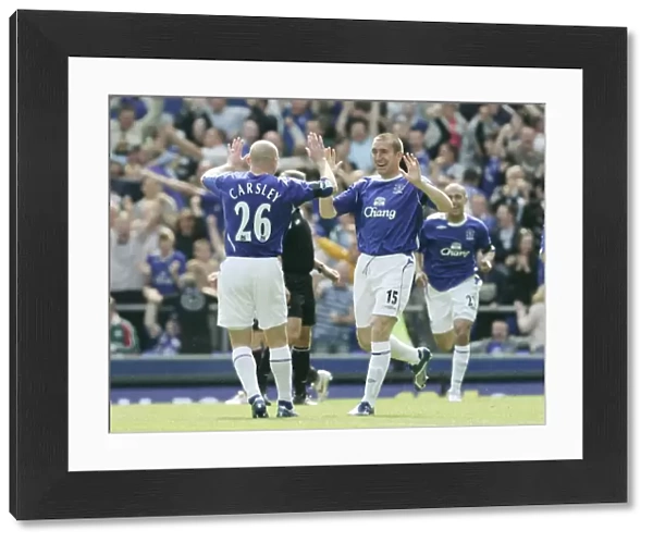 Alan Stubbs Scores the Thrilling Opener: Everton vs Manchester United (April 28, 2007)