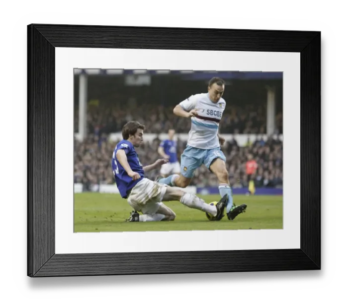 Framed Print : Intense Rivalry: Coleman vs Noble - Everton vs West Ham United, Premier League Showdown (22 January 2011, Goodison Park) Framed Print : Intense Rivalry: Coleman vs Noble - Everton vs West Ham United, Premier League Showdown (22 January 2011, Goodison Park)