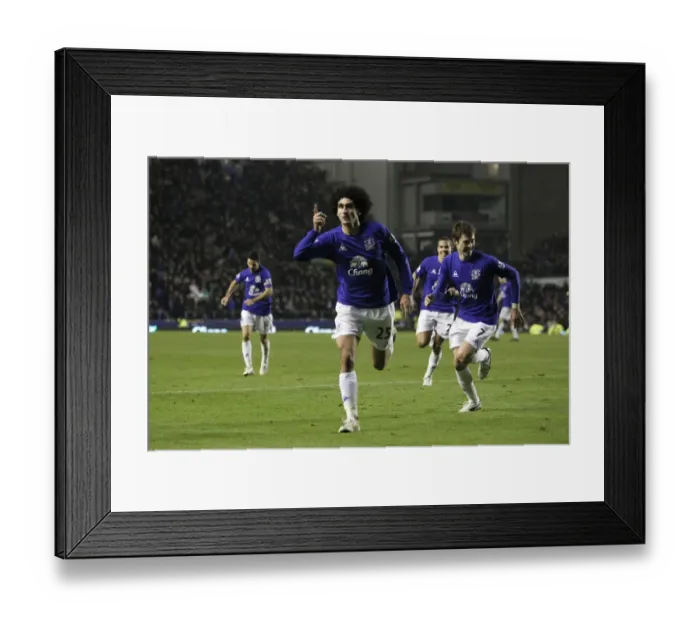 Framed Print : Barclays Premier League - Everton v West Ham United - Goodison Park