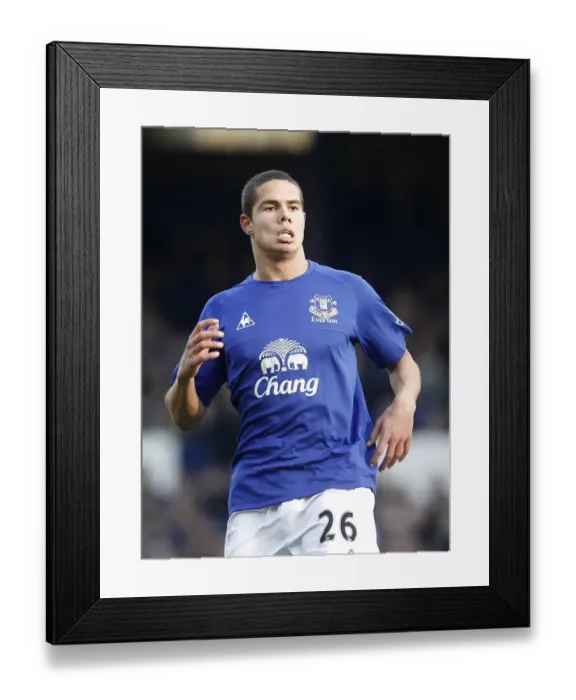 Framed Print : Jack Rodwell's Unwavering Determination: Everton vs. Chelsea, FA Cup Fourth Round, Goodison Park (2011) Framed Print : Jack Rodwell's Unwavering Determination: Everton vs. Chelsea, FA Cup Fourth Round, Goodison Park (2011)