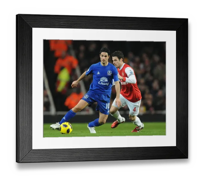Framed Print : Mikel Arteta's Triumph Over Francesc Fabregas: Everton's Surprising Victory at Arsenal's Emirates Stadium (February 1, 2011) Framed Print : Mikel Arteta's Triumph Over Francesc Fabregas: Everton's Surprising Victory at Arsenal's Emirates Stadium (February 1, 2011)
