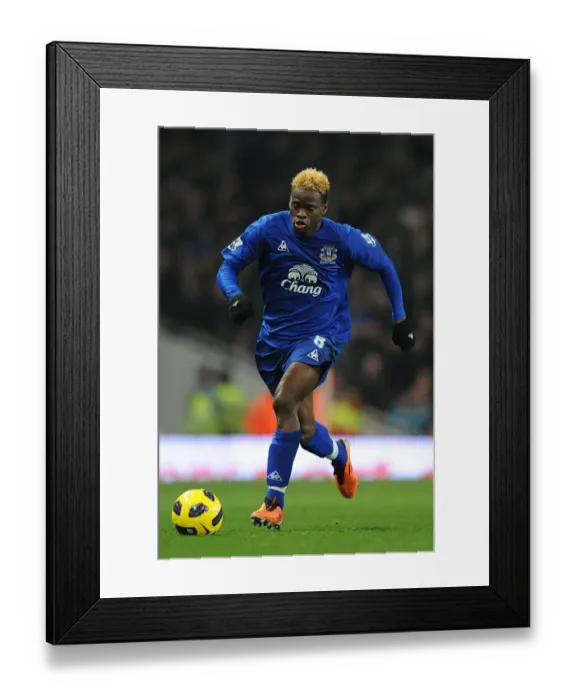 Framed Print : Thrilling Rivalry: Louis Saha's Unforgettable Goal vs. Arsenal (01 February 2011, Emirates Stadium) Framed Print : Thrilling Rivalry: Louis Saha's Unforgettable Goal vs. Arsenal (01 February 2011, Emirates Stadium)