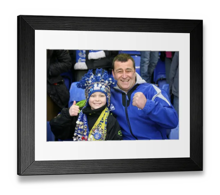Framed Print : The Passionate Roar: Everton FC's Goodison Park Echoes with Pride during Premier League Clash vs Blackpool Framed Print : The Passionate Roar: Everton FC's Goodison Park Echoes with Pride during Premier League Clash vs Blackpool