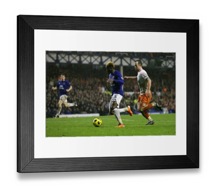Framed Print : Five-Star Saha: Everton's Triumph over Blackpool in the Barclays Premier League (05.02.2011) - Louis Saha's Brace Seals Victory Framed Print : Five-Star Saha: Everton's Triumph over Blackpool in the Barclays Premier League (05.02.2011) - Louis Saha's Brace Seals Victory