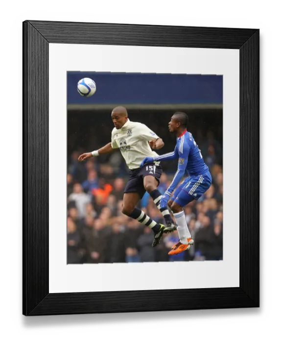 Framed Print : Head-to-Head at Stamford Bridge: Distin vs. Kalou in the FA Cup Fourth Round Replay - Chelsea vs. Everton (February 19, 2011) Framed Print : Head-to-Head at Stamford Bridge: Distin vs. Kalou in the FA Cup Fourth Round Replay - Chelsea vs. Everton (February 19, 2011)