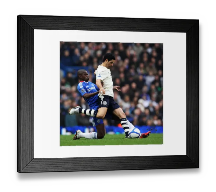 Framed Print : Mikel Arteta vs. Ramires: FA Cup Fourth Round Replay Showdown - A Battle at Stamford Bridge (19 February 2011) Framed Print : Mikel Arteta vs. Ramires: FA Cup Fourth Round Replay Showdown - A Battle at Stamford Bridge (19 February 2011)