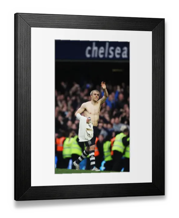 Framed Print : Euphoria Unleashed: Phil Neville's Iconic FA Cup Celebration vs. Chelsea (Everton's Historic Upset at Stamford Bridge, 2011) Framed Print : Euphoria Unleashed: Phil Neville's Iconic FA Cup Celebration vs. Chelsea (Everton's Historic Upset at Stamford Bridge, 2011)