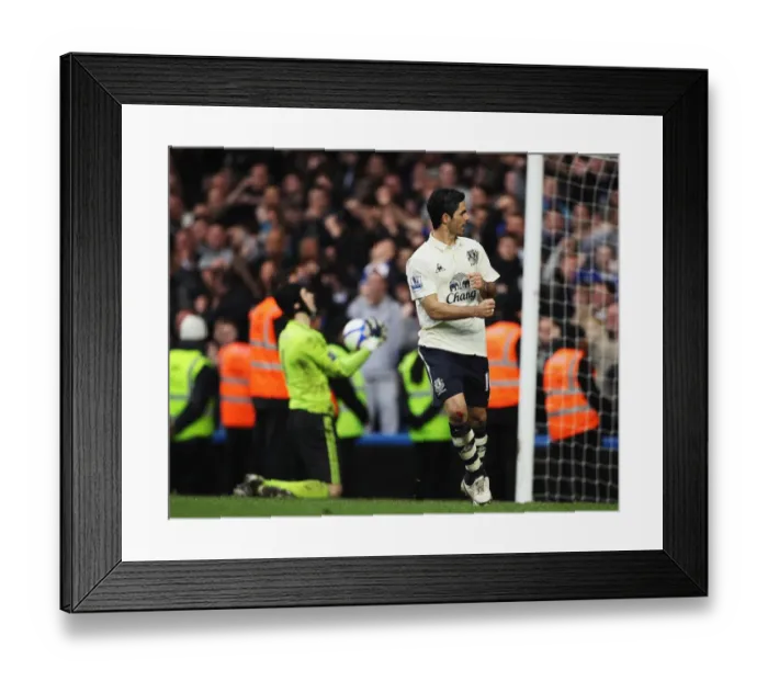 Framed Print : Mikel Arteta's Epic FA Cup Penalty: Everton's Shocking Upset at Stamford Bridge (19 February 2011) Framed Print : Mikel Arteta's Epic FA Cup Penalty: Everton's Shocking Upset at Stamford Bridge (19 February 2011)