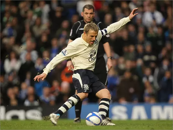 Phil Neville's FA Cup Upset: Everton's Captain Scores Winning Penalty Against Chelsea (February 19, 2011)