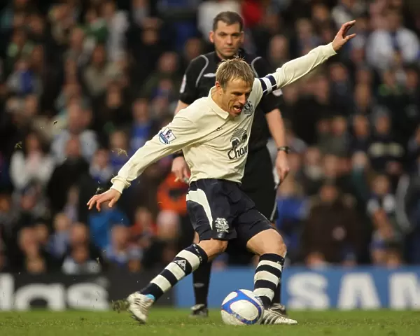 Phil Neville's FA Cup Upset: Everton's Captain Scores Winning Penalty Against Chelsea (February 19, 2011)