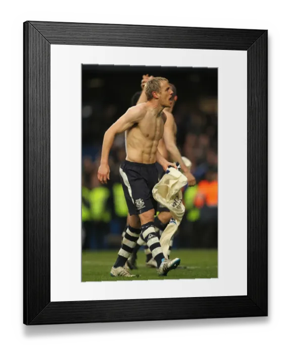 Framed Print : Phil Neville's Glory: Everton's FA Cup Shock Victory Over Chelsea at Stamford Bridge (February 19, 2011) Framed Print : Phil Neville's Glory: Everton's FA Cup Shock Victory Over Chelsea at Stamford Bridge (February 19, 2011)