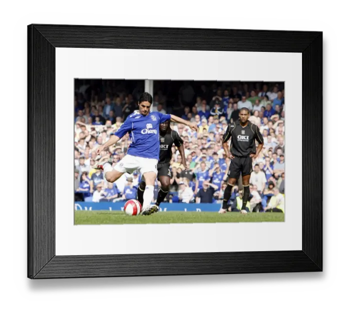 Framed Print : Mikel Arteta's Penalty Goal: Everton vs. Portsmouth, May 5, 2007 (FA Barclays Premiership, Goodison Park) Framed Print : Mikel Arteta's Penalty Goal: Everton vs. Portsmouth, May 5, 2007 (FA Barclays Premiership, Goodison Park)