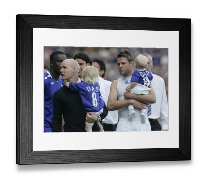 Framed Print : Everton Champions: Beattie and Johnson's Triumphant Lap of Honor (Everton v Portsmouth, FA Barclays Premiership, Goodison Park, 5 / 5 / 07) Framed Print : Everton Champions: Beattie and Johnson's Triumphant Lap of Honor (Everton v Portsmouth, FA Barclays Premiership, Goodison Park, 5 / 5 / 07)