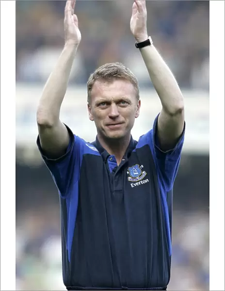 Everton FC: David Moyes Salutes Ecstatic Fans vs. Portsmouth (5 / 5 / 07)