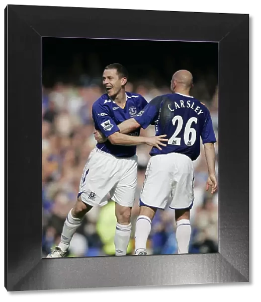 Football - Everton v Portsmouth FA Barclays Premiership - Goodison Park - 5  /  5  /  07 Evertons Gary Nays