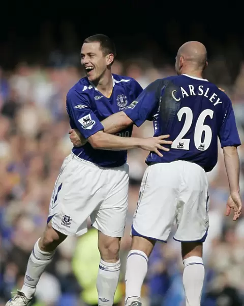 Football - Everton v Portsmouth FA Barclays Premiership - Goodison Park - 5  /  5  /  07 Evertons Gary Nays