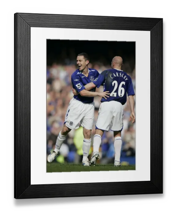 Framed Print : Football - Everton v Portsmouth FA Barclays Premiership - Goodison Park - 5 / 5 / 07 Evertons Gary Nays Framed Print : Football - Everton v Portsmouth FA Barclays Premiership - Goodison Park - 5 / 5 / 07 Evertons Gary Nays