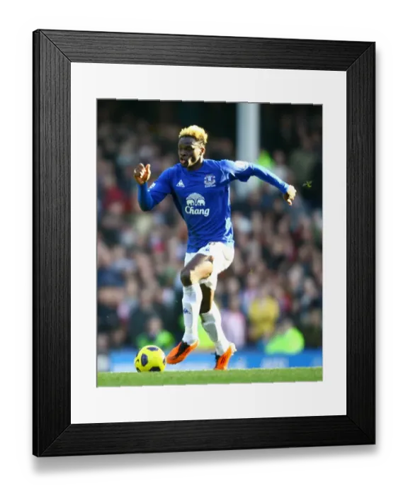 Framed Print : Louis Saha's Dramatic Winner: Everton Triumphs Over Sunderland at Goodison Park (Barclays Premier League, 26 February 2011) Framed Print : Louis Saha's Dramatic Winner: Everton Triumphs Over Sunderland at Goodison Park (Barclays Premier League, 26 February 2011)
