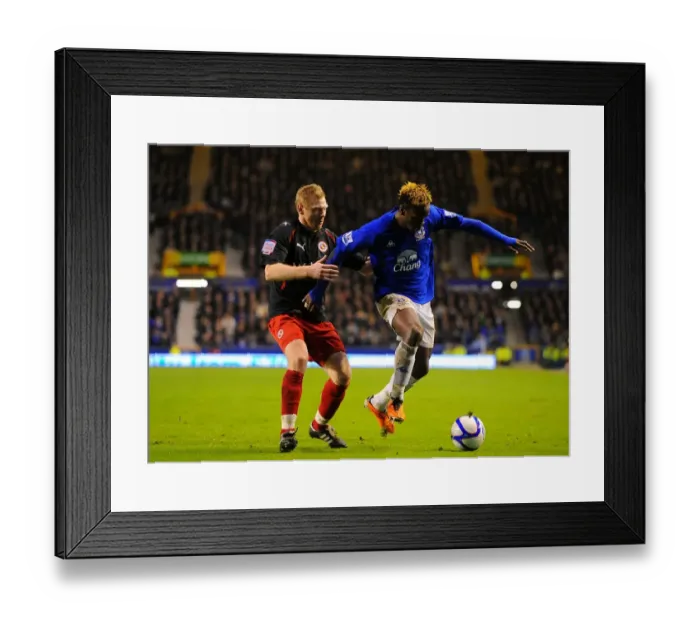 Framed Print : FA Cup - Fifth Round - Everton v Reading - Goodison Park