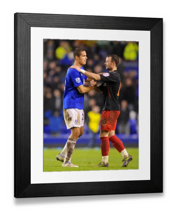 Framed Print : Everton's Jack Rodwell and Noel Hunt of Reading: United in FA Cup Fifth Round Aftermath (01.03.2011) Framed Print : Everton's Jack Rodwell and Noel Hunt of Reading: United in FA Cup Fifth Round Aftermath (01.03.2011)