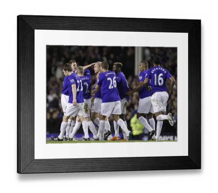 Framed Print : Johnny Heitinga's Dramatic Equalizer: Everton's Comeback at Goodison Park (09 Mar 2011 vs Birmingham City) Framed Print : Johnny Heitinga's Dramatic Equalizer: Everton's Comeback at Goodison Park (09 Mar 2011 vs Birmingham City)