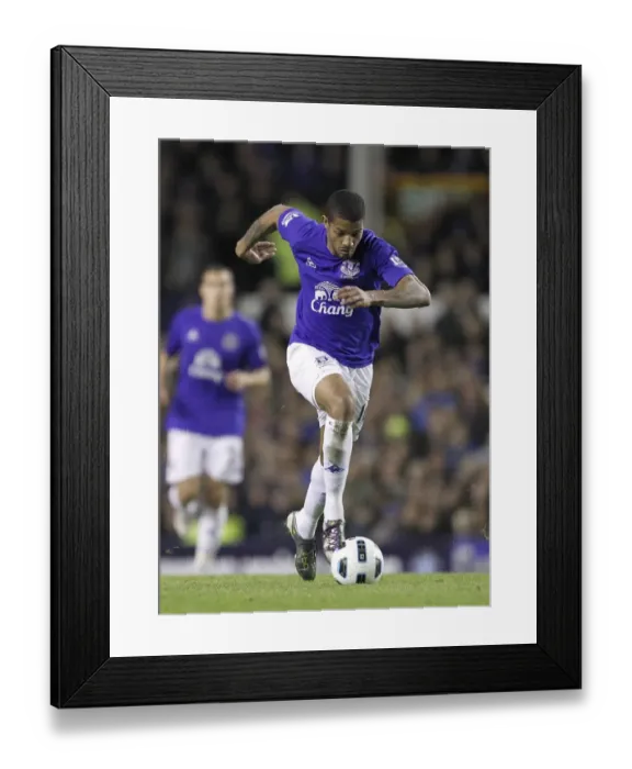 Framed Print : Jermaine Beckford in Action: Everton vs Birmingham City, Barclays Premier League (09 Mar 2011) - Goodison Park Framed Print : Jermaine Beckford in Action: Everton vs Birmingham City, Barclays Premier League (09 Mar 2011) - Goodison Park