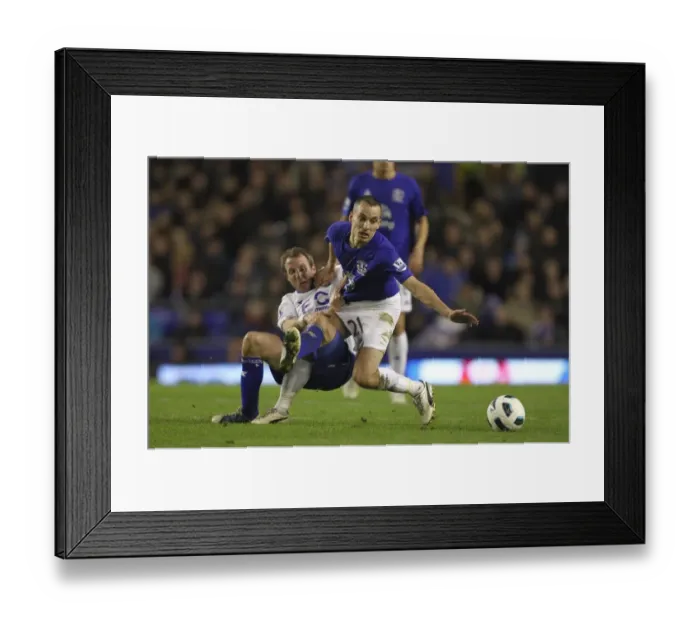 Framed Print : Intense Rivalry: Osman vs. Bowyer - Everton vs. Birmingham City (2011): A Battle at Goodison Park Framed Print : Intense Rivalry: Osman vs. Bowyer - Everton vs. Birmingham City (2011): A Battle at Goodison Park