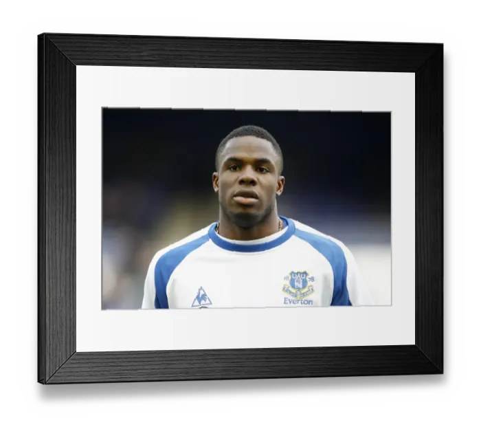 Framed Print : Anichebe's Thriller: Everton's Unforgettable Goal vs. Fulham (19 March 2011, Barclays Premier League) Framed Print : Anichebe's Thriller: Everton's Unforgettable Goal vs. Fulham (19 March 2011, Barclays Premier League)