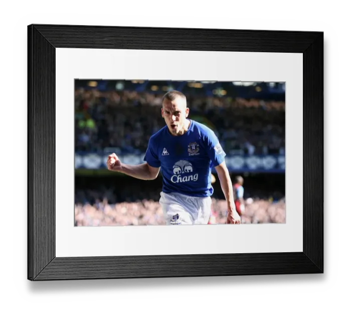 Framed Print : Osman's Opener: Everton Takes the Lead Against Aston Villa (04.04.2011, Goodison Park) Framed Print : Osman's Opener: Everton Takes the Lead Against Aston Villa (04.04.2011, Goodison Park)