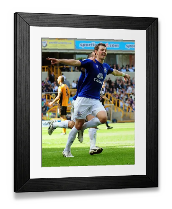 Framed Print : Diniyar Bilyaletdinov's Hat-Trick: Everton's Triumph over Wolverhampton Wanderers (09.04.2011) Framed Print : Diniyar Bilyaletdinov's Hat-Trick: Everton's Triumph over Wolverhampton Wanderers (09.04.2011)
