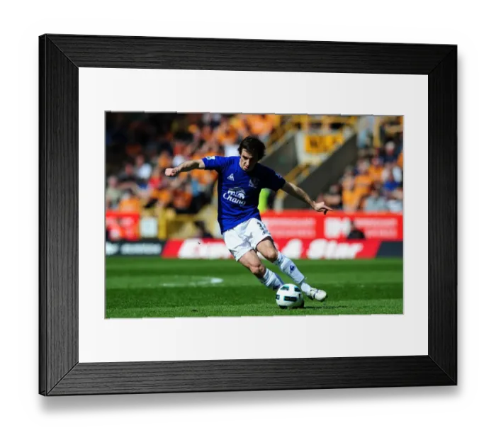 Framed Print : Everton's Leighton Baines in Action: Premier League Showdown vs. Wolverhampton Wanderers (09.04.2011) Framed Print : Everton's Leighton Baines in Action: Premier League Showdown vs. Wolverhampton Wanderers (09.04.2011)