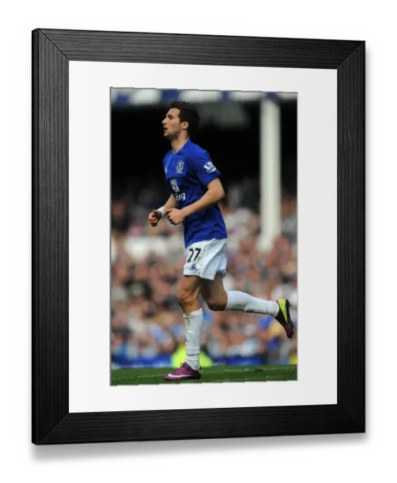Framed Print : Apostolos Vellios Scores the Winning Goal for Everton against Blackburn Rovers (16 April 2011) Framed Print : Apostolos Vellios Scores the Winning Goal for Everton against Blackburn Rovers (16 April 2011)