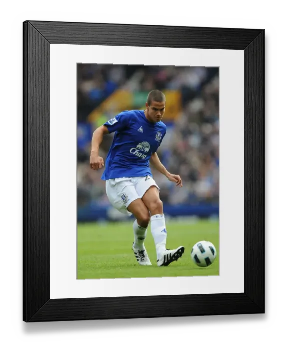 Framed Print : Jack Rodwell's Intense Performance: Everton vs. Blackburn Rovers, Premier League (16 April 2011, Goodison Park) Framed Print : Jack Rodwell's Intense Performance: Everton vs. Blackburn Rovers, Premier League (16 April 2011, Goodison Park)