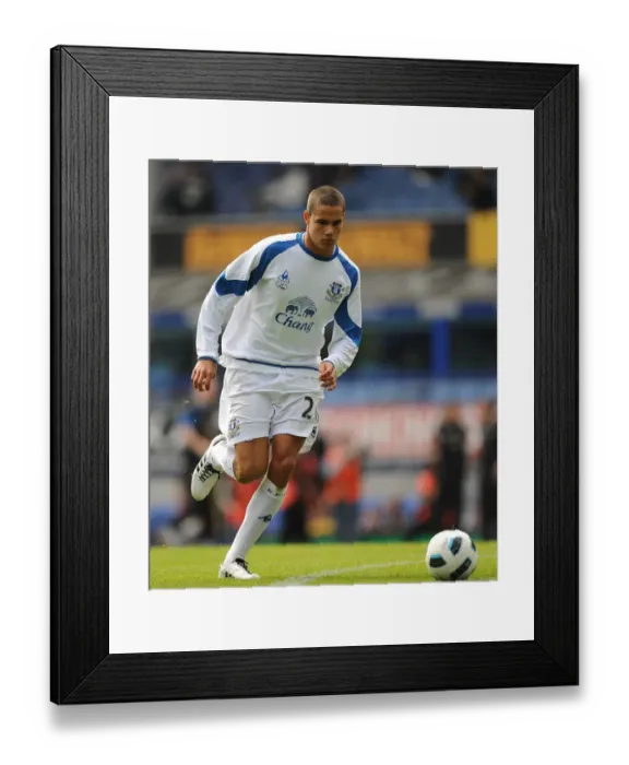 Framed Print : Determined Jack Rodwell: Everton's Standout Performance Against Blackburn Rovers, Barclays Premier League (16 April 2011), Goodison Park Framed Print : Determined Jack Rodwell: Everton's Standout Performance Against Blackburn Rovers, Barclays Premier League (16 April 2011), Goodison Park