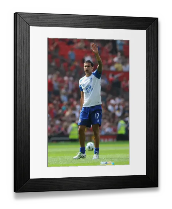 Framed Print : Tim Cahill's Thrilling Goal: Everton's Upset at Manchester United, Barclays Premier League (23 April 2011) Framed Print : Tim Cahill's Thrilling Goal: Everton's Upset at Manchester United, Barclays Premier League (23 April 2011)