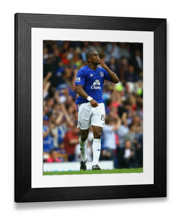Framed Print : Game-Changer: Sylvain Distin's Strikes the Difference for Everton Against Manchester City (May 7, 2011, Barclays Premier League) Framed Print : Game-Changer: Sylvain Distin's Strikes the Difference for Everton Against Manchester City (May 7, 2011, Barclays Premier League)