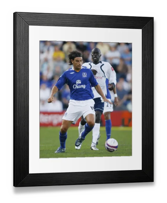 Framed Print : Football - Preston North End v Everton Pre Season Friendly - Deepdale - 18 / 7 / 07 Evertons Nuno Valen Framed Print : Football - Preston North End v Everton Pre Season Friendly - Deepdale - 18 / 7 / 07 Evertons Nuno Valen