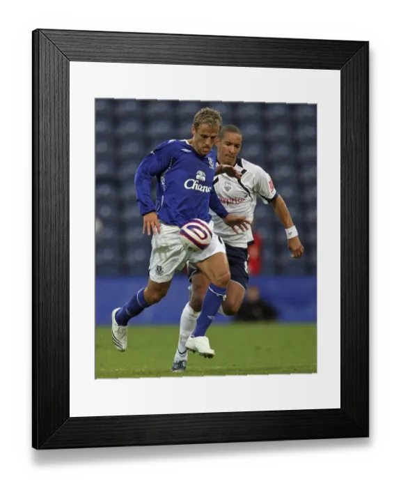 Framed Print : Jarrett vs. Neville: Preston North End vs. Everton Pre-Season Clash at Deepdale (18 / 7 / 07) Framed Print : Jarrett vs. Neville: Preston North End vs. Everton Pre-Season Clash at Deepdale (18 / 7 / 07)