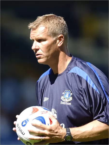 Everton FC: Chris Woods - Goalkeeping Coach at 2006 Pre-Season Friendly vs Bury