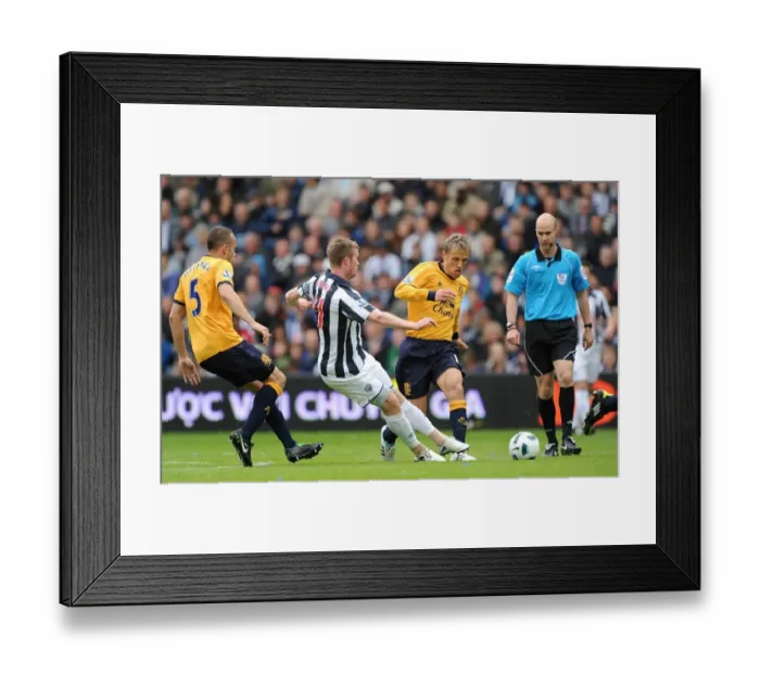 Framed Print : Clash at The Hawthorns: Neville vs. Brunt - Everton vs. West Bromwich Albion's Intense Premier League Battle (14 May 2011) Framed Print : Clash at The Hawthorns: Neville vs. Brunt - Everton vs. West Bromwich Albion's Intense Premier League Battle (14 May 2011)