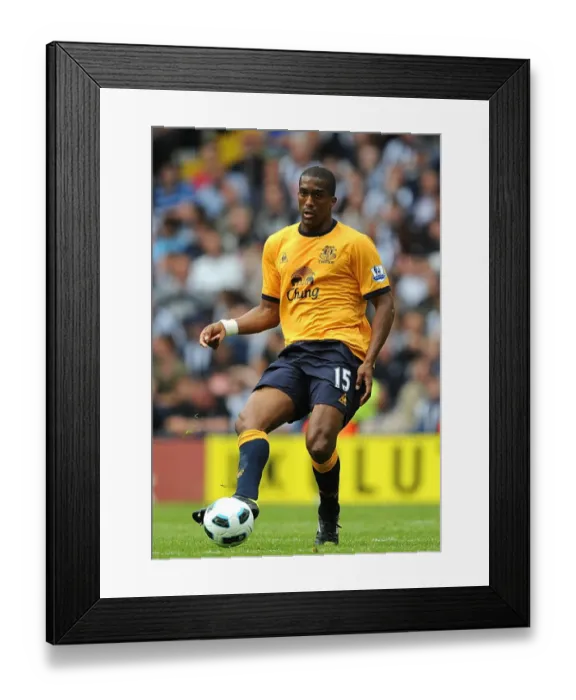 Framed Print : Everton's Sylvain Distin in Action: Premier League Clash vs. West Bromwich Albion (14 May 2011) Framed Print : Everton's Sylvain Distin in Action: Premier League Clash vs. West Bromwich Albion (14 May 2011)