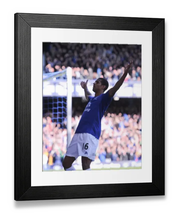 Framed Print : Everton's Unforgettable Victory: Jermaine Beckford's Dramatic Last-Minute Goal vs. Chelsea (Premier League, May 2011) Framed Print : Everton's Unforgettable Victory: Jermaine Beckford's Dramatic Last-Minute Goal vs. Chelsea (Premier League, May 2011)