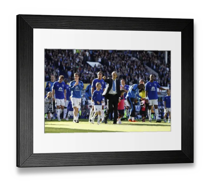 Framed Print : Everton FC: Phil Neville and Team Celebrate Premier League Victory at Goodison Park (22 May 2011) Framed Print : Everton FC: Phil Neville and Team Celebrate Premier League Victory at Goodison Park (22 May 2011)