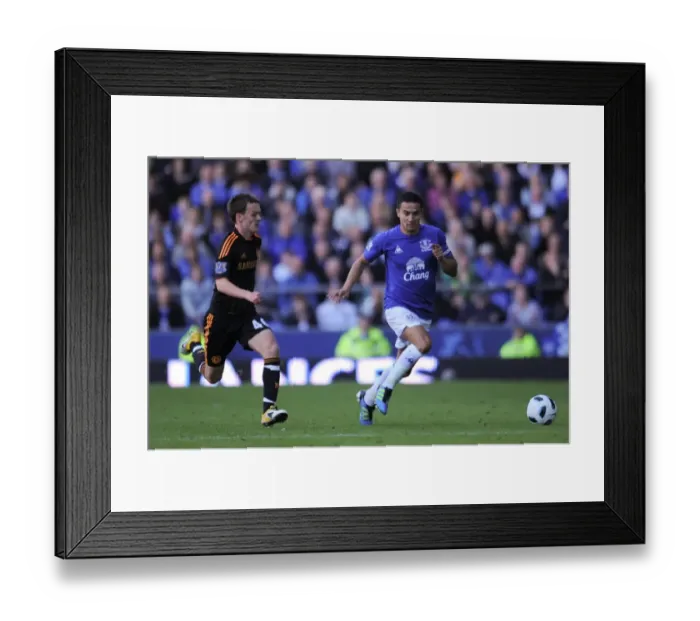 Framed Print : Tim Cahill vs. Josh McEachran: A Battle at Goodison Park - Everton vs. Chelsea, Barclays Premier League (22 May 2011) Framed Print : Tim Cahill vs. Josh McEachran: A Battle at Goodison Park - Everton vs. Chelsea, Barclays Premier League (22 May 2011)