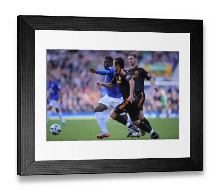 Framed Print : Anichebe vs Ferreira: A Battle at Goodison Park - Everton vs Chelsea, Premier League 2011 Framed Print : Anichebe vs Ferreira: A Battle at Goodison Park - Everton vs Chelsea, Premier League 2011