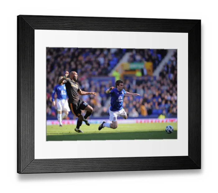 Framed Print : Premier League Showdown: Seamus Coleman vs. Nicolas Anelka at Goodison Park (2011) Framed Print : Premier League Showdown: Seamus Coleman vs. Nicolas Anelka at Goodison Park (2011)
