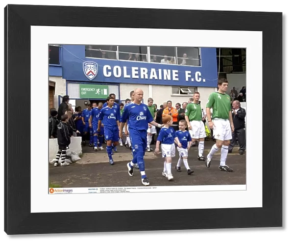 Football - Northern Ireland XI v Everton - Pre Season Friendly - Coleraine Showgrounds - 14  /  7  /  07