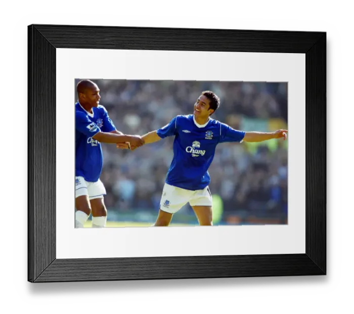 Framed Print : Everton vs Crystal Palace, 10 April 2005 Framed Print : Everton vs Crystal Palace, 10 April 2005