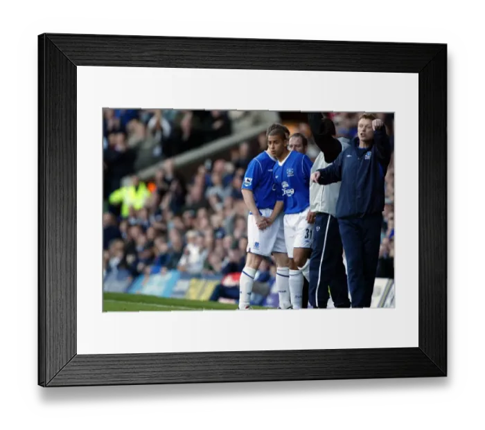 Framed Print : Everton vs Crystal Palace, April 10, 2005 Framed Print : Everton vs Crystal Palace, April 10, 2005