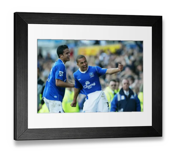 Framed Print : Everton vs Crystal Palace: Clash from the Past - 10 April 2005 Framed Print : Everton vs Crystal Palace: Clash from the Past - 10 April 2005